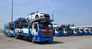 Anji Logistics “Transformation and Upgrading; Win-win Collaboration” Centre Axle Car Transporter Launching Ceremony