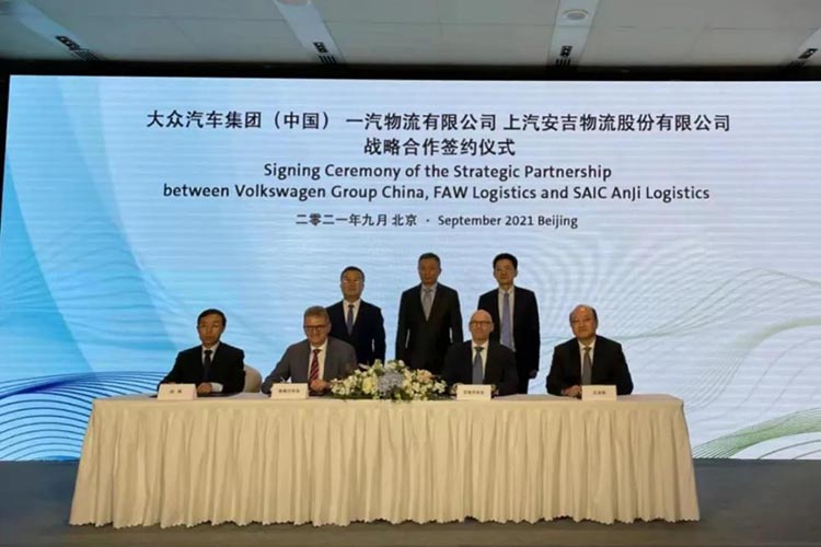 Green and Smart | SAIC Anji Logistics Co., Ltd. Cooperates with Volkswagen China and FAW Logistics in Tool Sharing